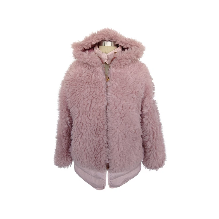 Cochaillín Seaicéad Buamadóir Pink Teddy Fur